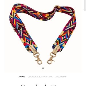 Lily Jade Multicolored Cross Body Strap Accessory